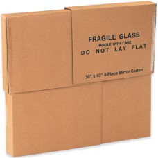 4 Piece Mirror Box - 30" x 40" x 3 1/2"